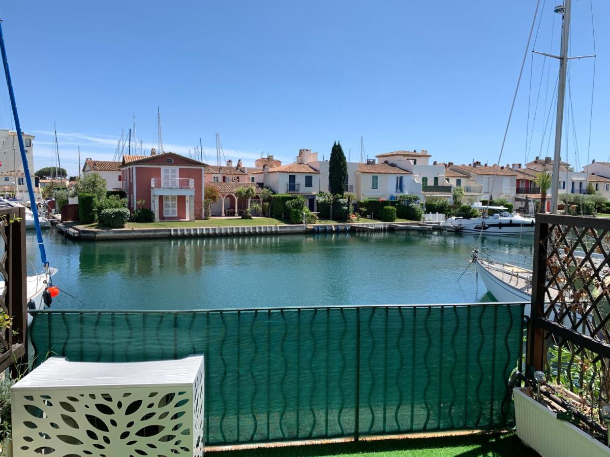 Appartement Rue De L'Amarrage A Port Grimaud Avec Terrasse Vue Canaux Et Garage Exterior photo